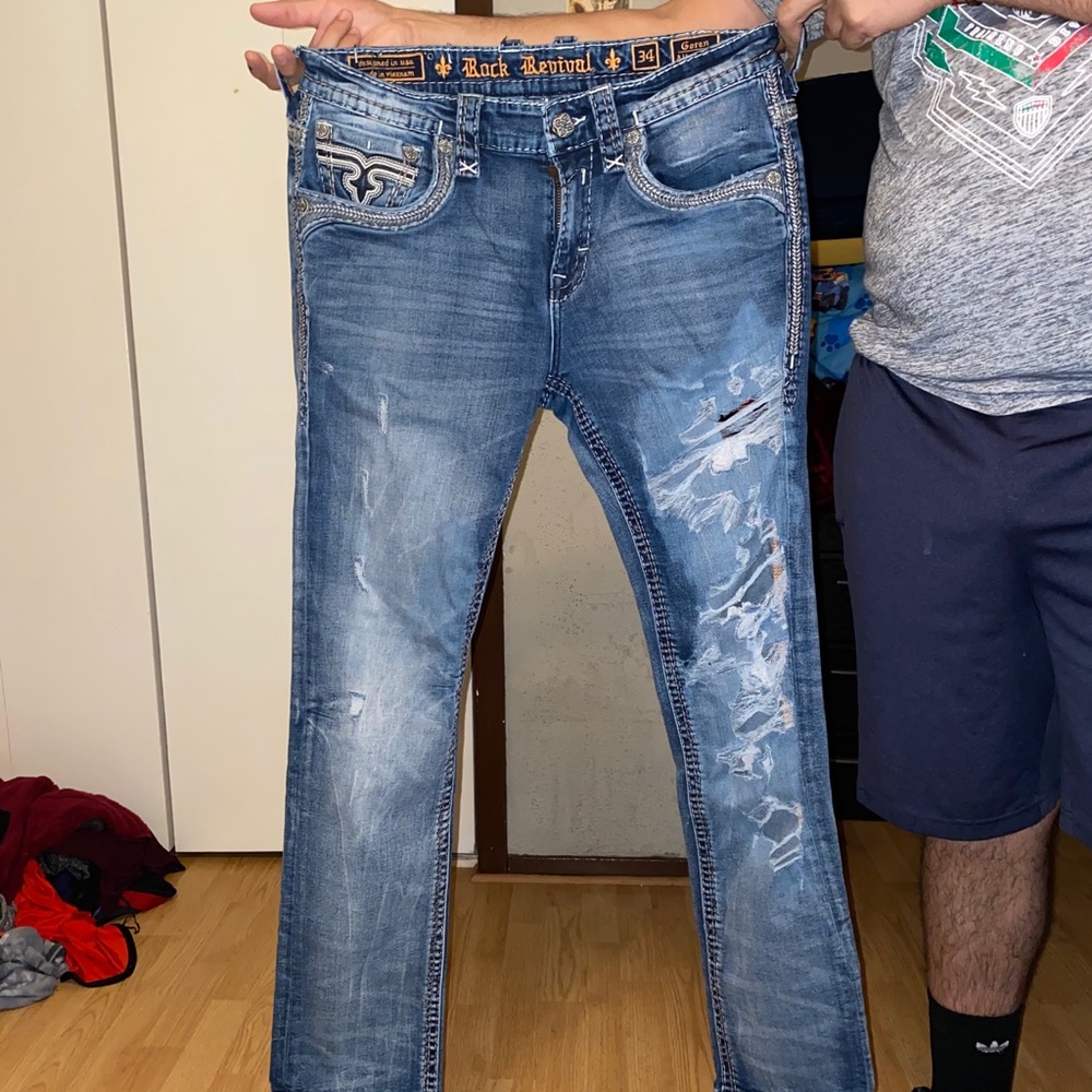 Rock Revival Jeans Men